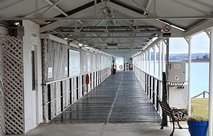 Visita al puerto de Calafate